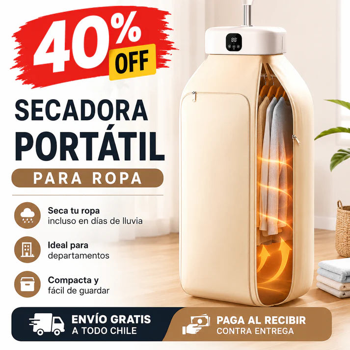 👕Secadora Portátil para ropa