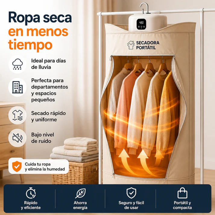 👕Secadora Portátil para ropa