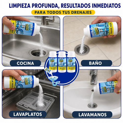 🌟Polvo Limpiador De Drenaje🌟